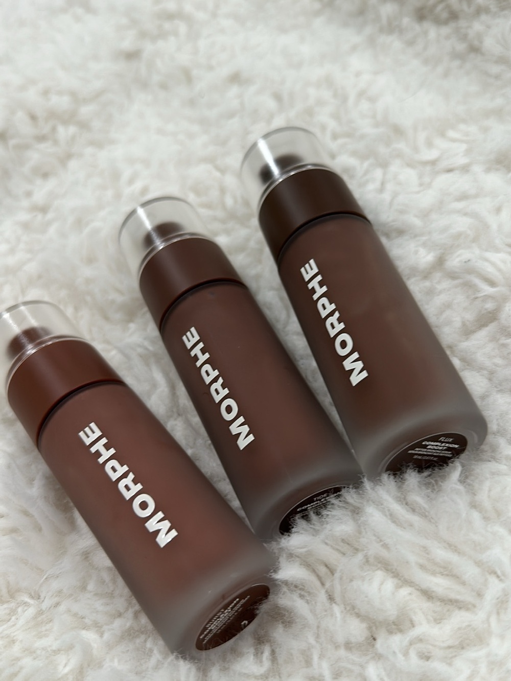 New Morphe complexion boost bronzing serums.
